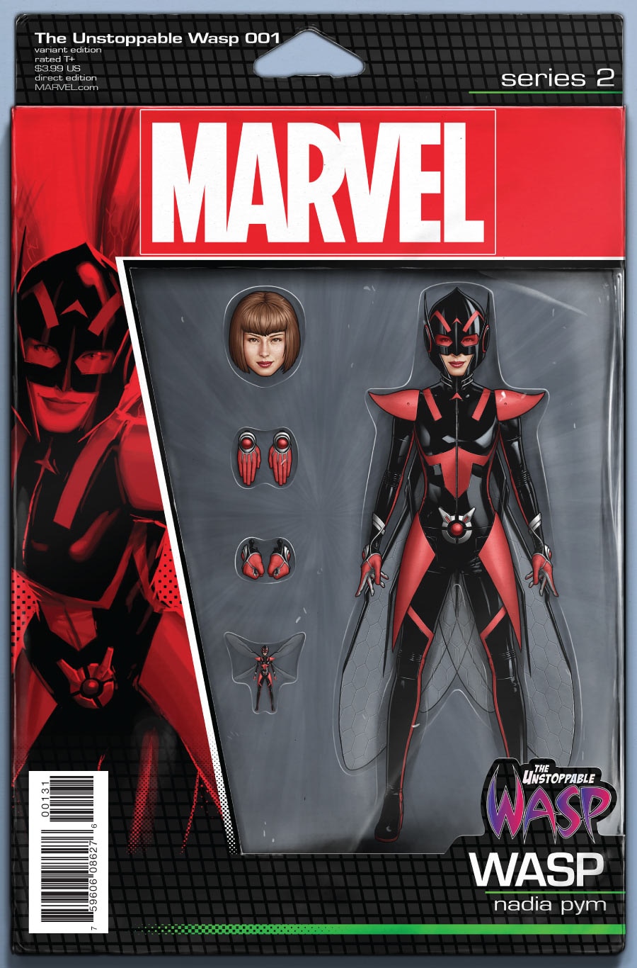 Wasp #1 Action Figure Variant Jeremy Whitley