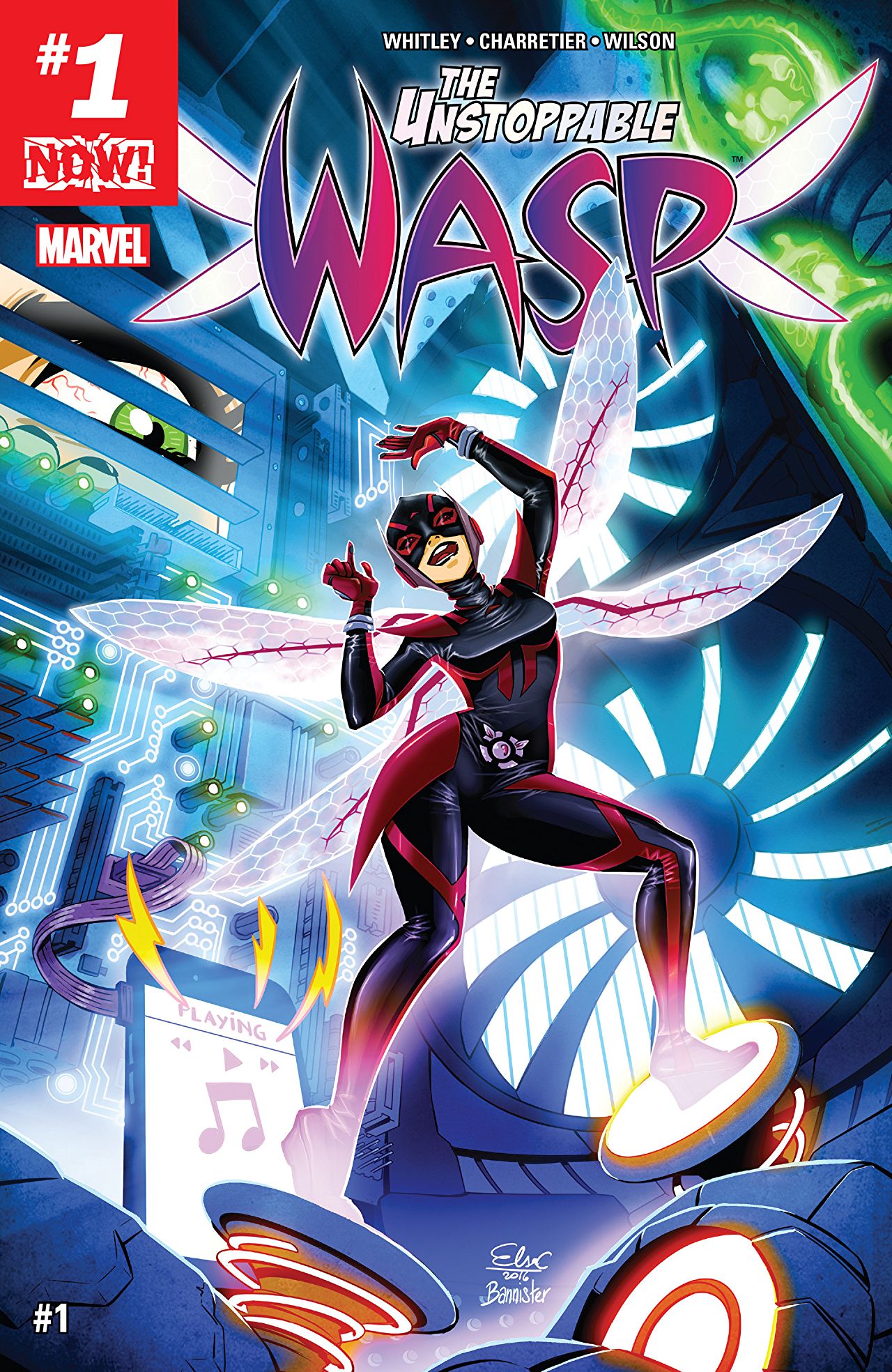 Wasp #1 Cover Jeremy Whitley