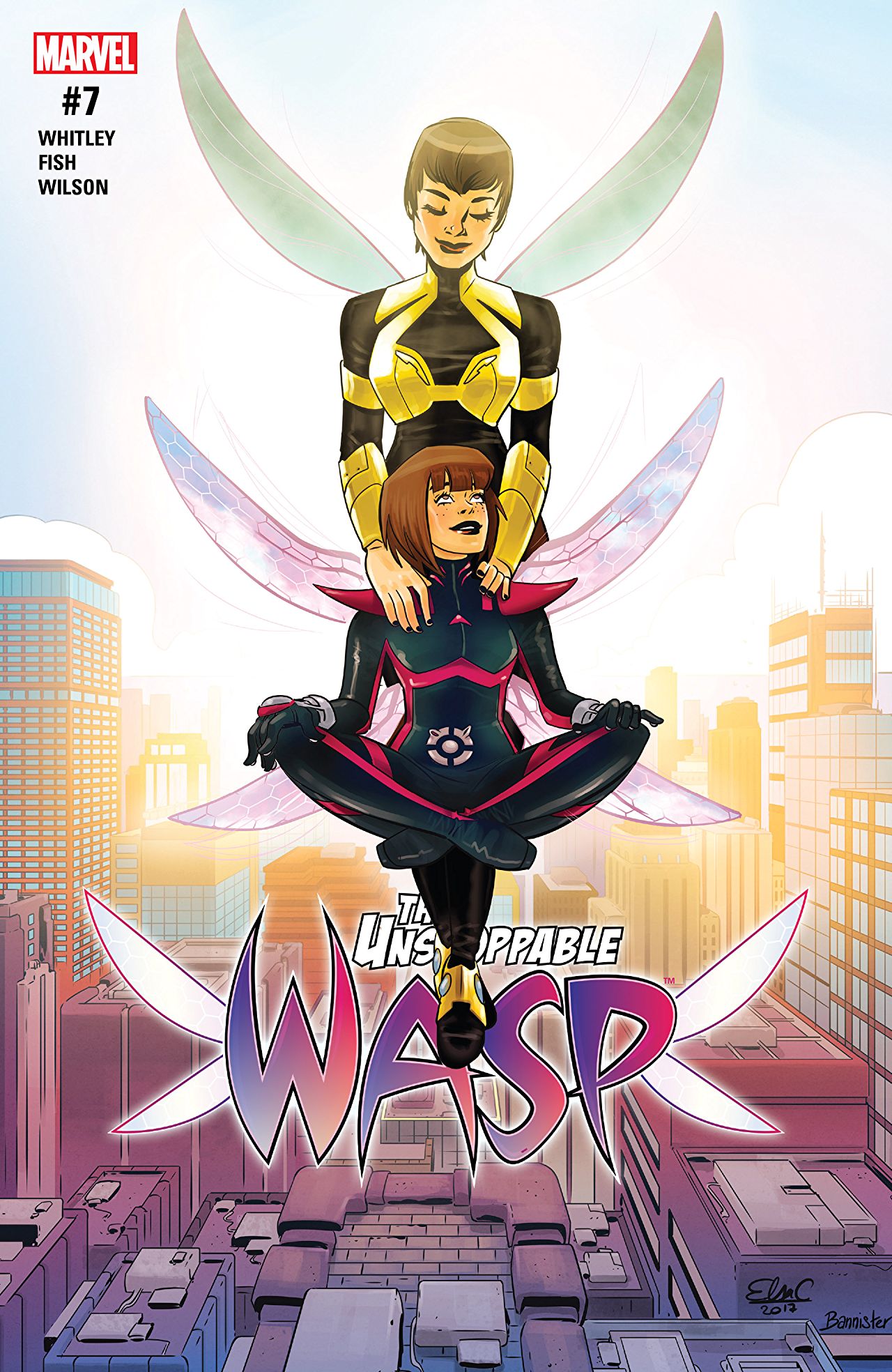 Wasp #7 Cover Jeremy Whitley